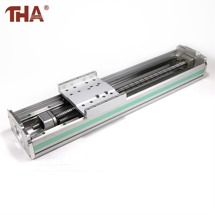 Линейная направляющая с двигателем